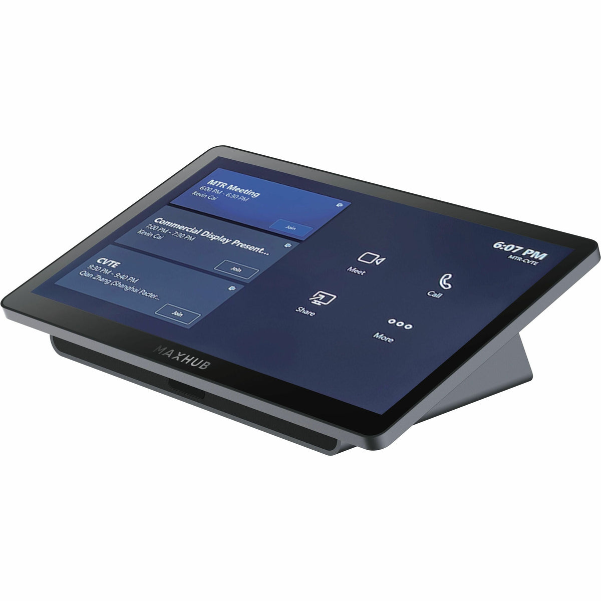 MAXHUB EXT Touch Console Panel – vue produit sur fond blanc