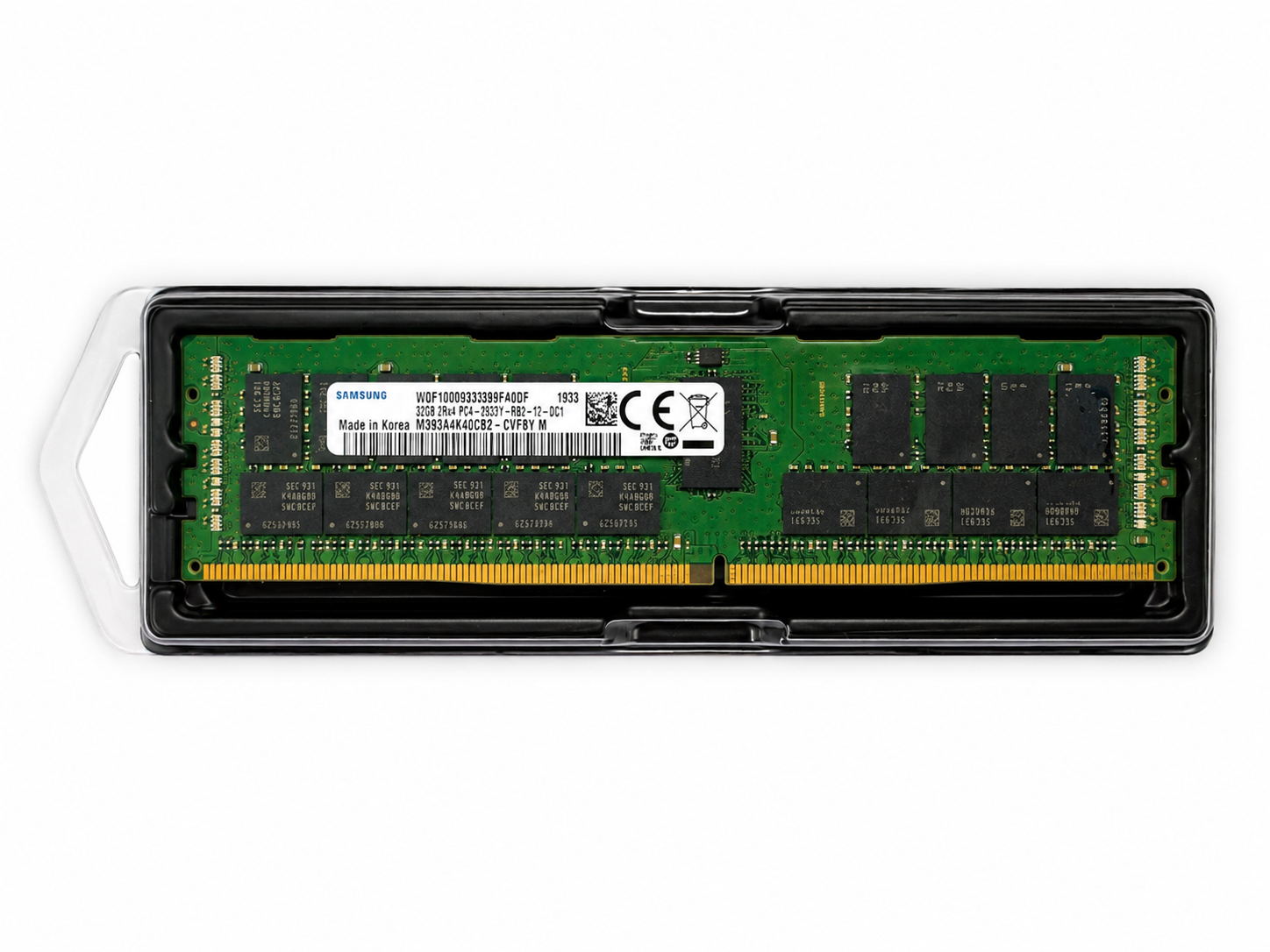 RAM Samsung 32 Go DDR4 ECC Registered PC4-2933Y 2Rx4 Serveur