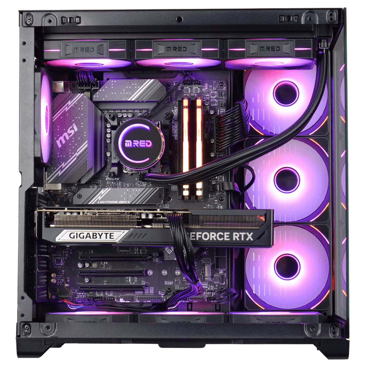 PC Gaming Ultra Premium RTX 5070 Ti – Intel Core i7-14700KF – 32Go DDR5 – SSD NVMe 2To