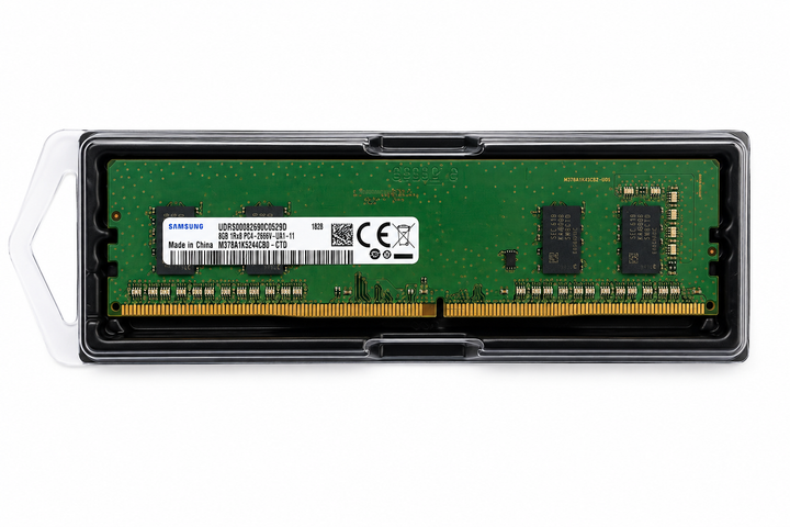 Barrette RAM Samsung 8 Go DDR4 2666MHz PC4-2666V UDIMM Desktop