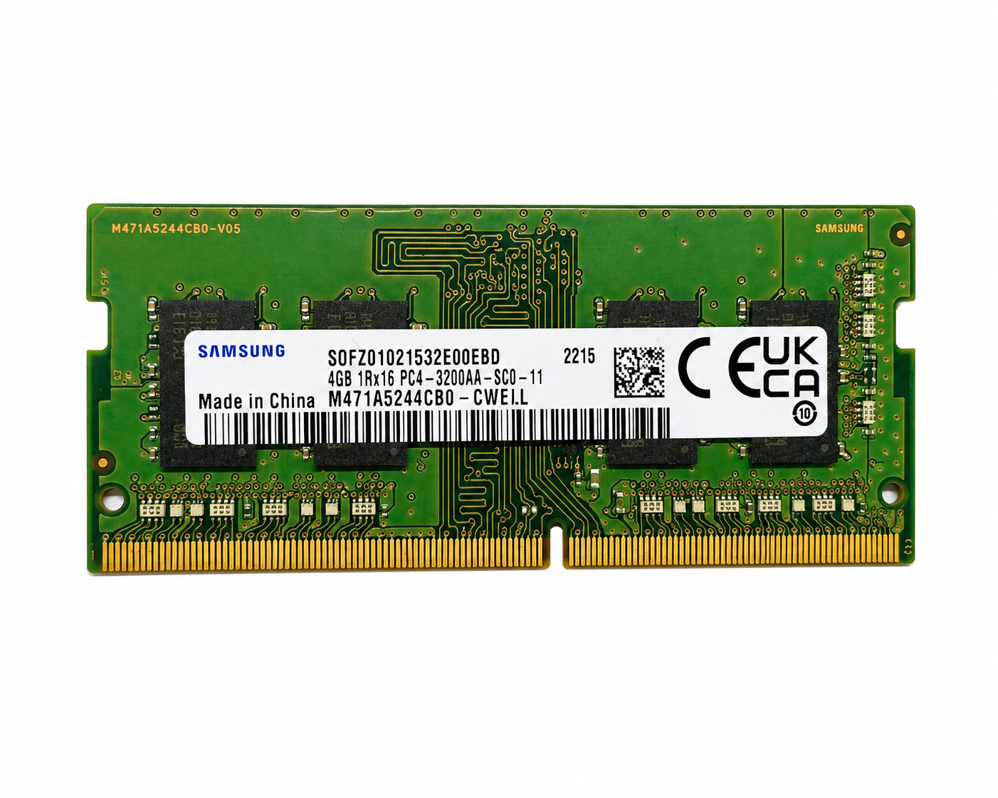 Samsung 4GB DDR4 3200MHz PC4-3200AA SO-DIMM RAM Laptop Memory