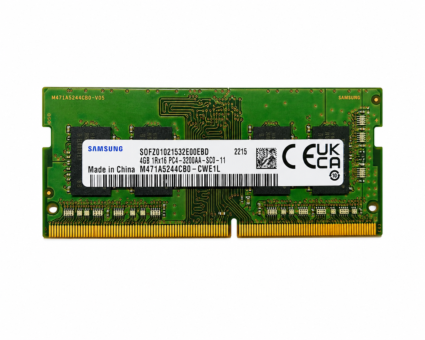 Samsung 4GB DDR4 3200MHz PC4-3200AA SO-DIMM RAM Laptop Memory