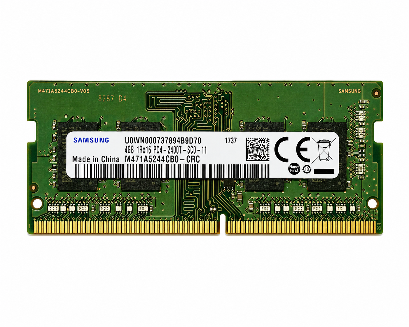 Samsung 4GB DDR4 2400MHz PC4-2400T SO-DIMM RAM Laptop Memory