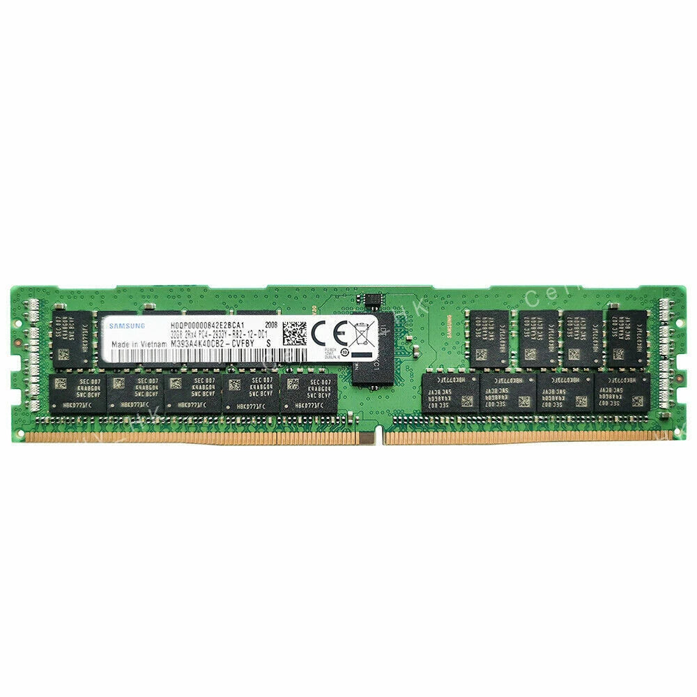 RAM Samsung 32 Go DDR4 ECC Registered PC4-2933Y 2Rx4 Serveur