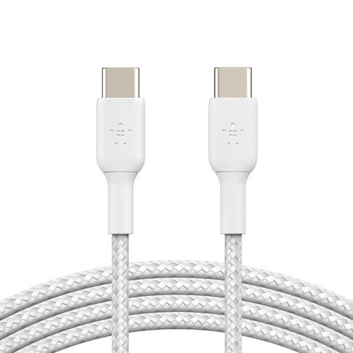 CABLE USB C VERS USB C BELKIN 1M BLANC