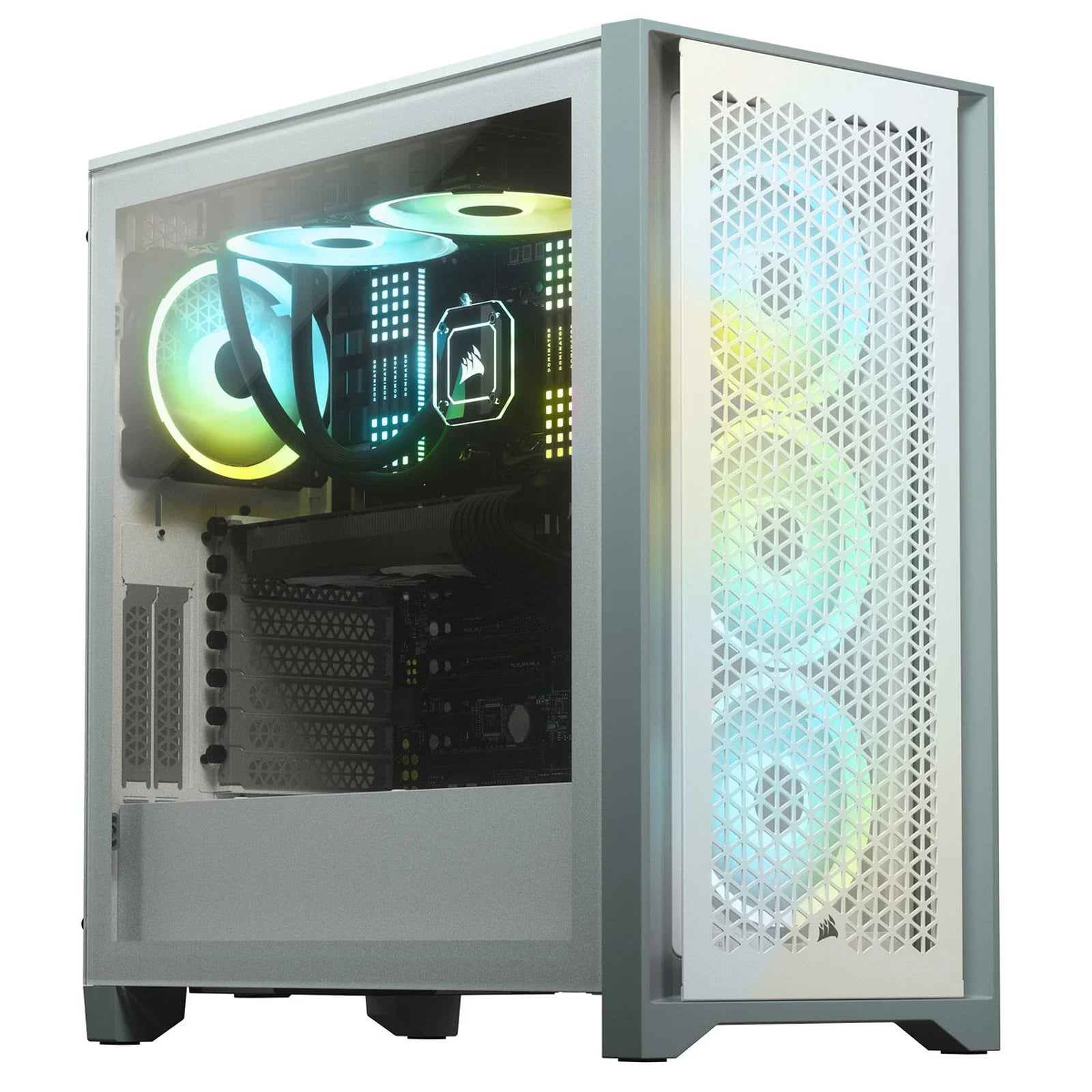 BOÎTIER PC CORSAIR 4000D AIRFLOW WHITE