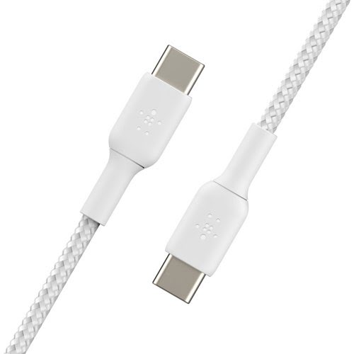 CABLE USB C VERS USB C BELKIN 1M BLANC