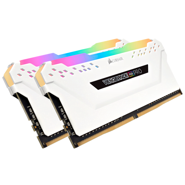 CORSAIR VENGEANCE RGB PRO 2x8Go 3200mhz WHITE