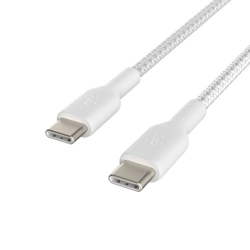 CABLE USB C VERS USB C BELKIN 1M BLANC