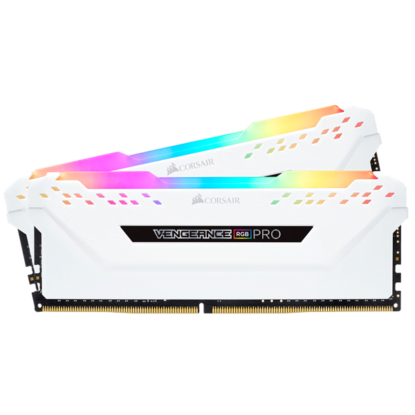 CORSAIR VENGEANCE RGB PRO 2x8Go 3200mhz WHITE